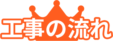 工事の流れ