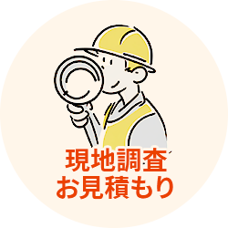 現地調査お見積もり